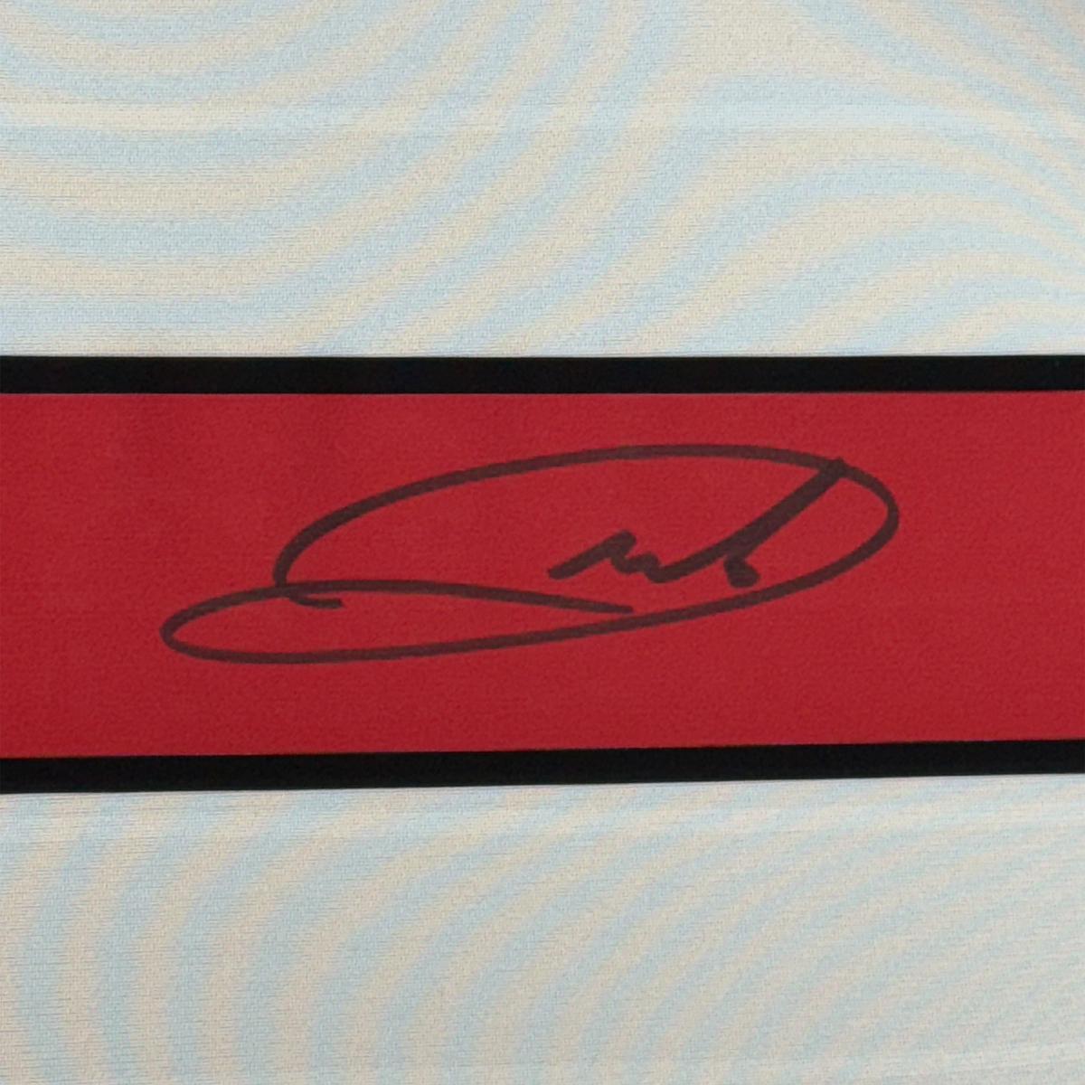 Framed Autographed/Signed Andrea Pirlo 35x39 AC Milan White Soccer Futbol Jersey Beckett BAS COA