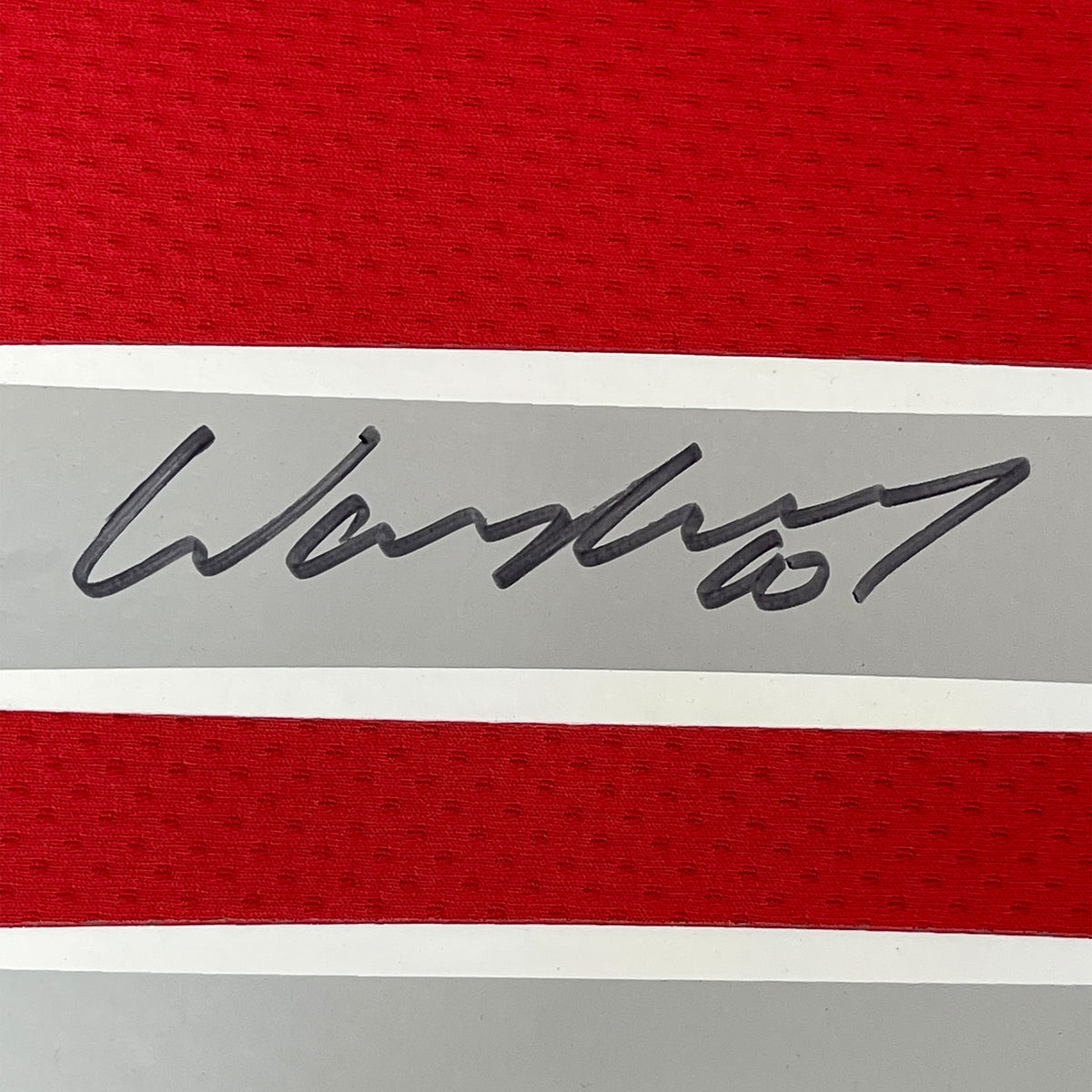 Framed Autographed/Signed Wayne Rooney 35x39 Manchester United Red 2008 Champions League Final Soccer Jersey Beckett BAS COA