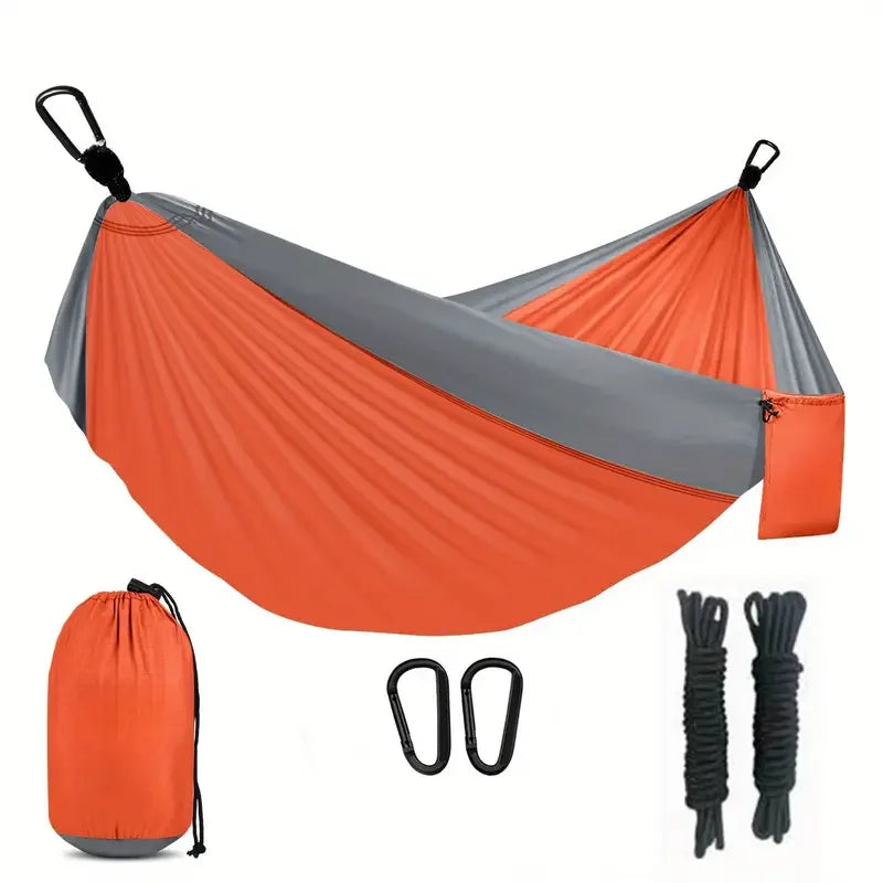 Camping Hammock Portable Hammocks with Tree Straps Attached Carry Bag