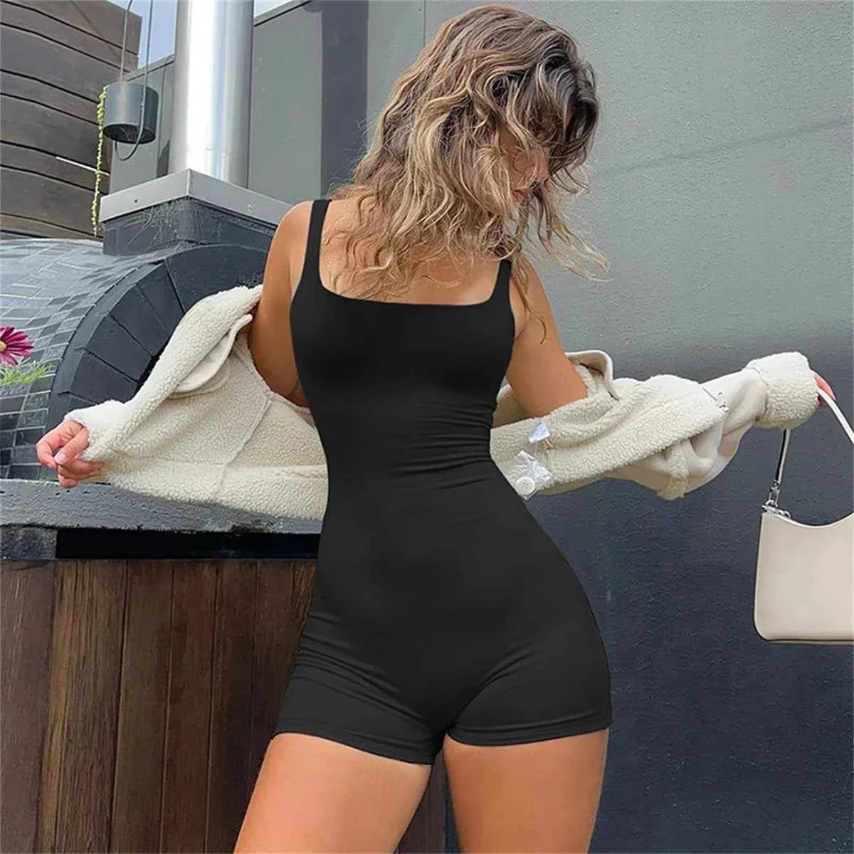 Women’s Sexy Backless Halter Jumpsuit