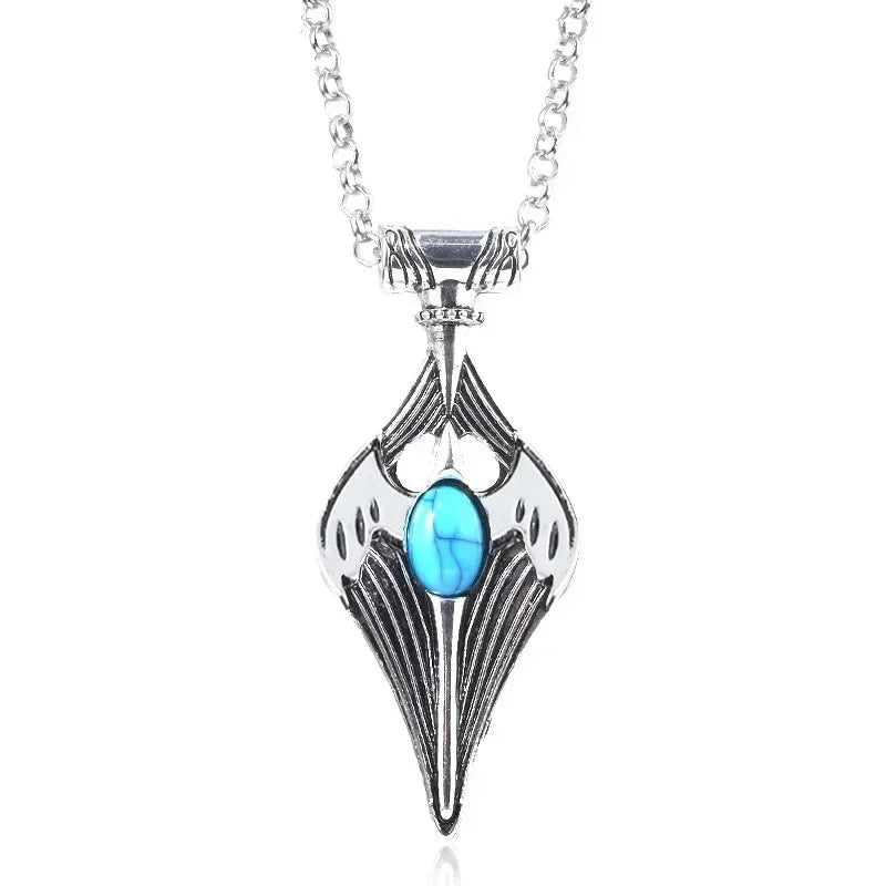 Amulet of Mara Arkay Necklace Morrowind Pendant Necklace for Women Men Cosplay Jewelry Gift
