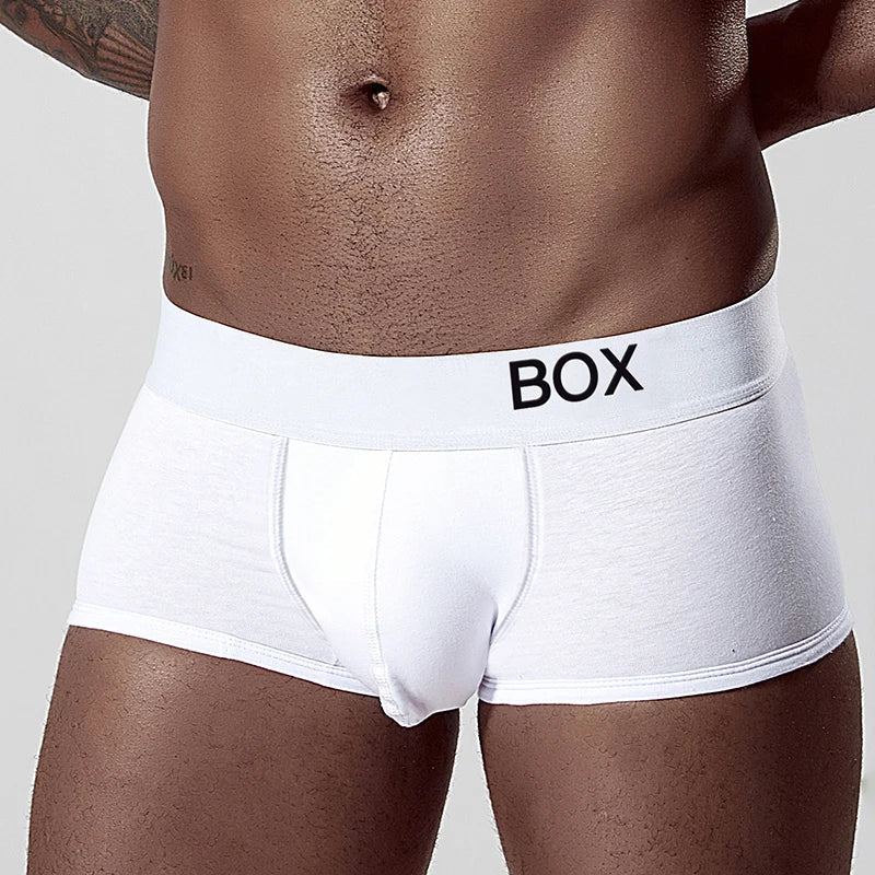 Sexy Mens Underwear Boxer soft boxershorts Man Cotton Underpants Male Panties 3D Pouch Shorts Under Wear Pants Short