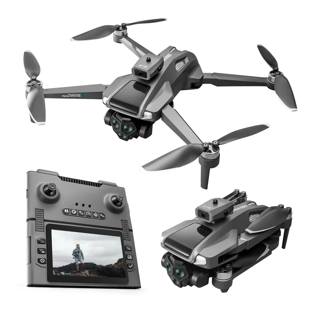 New M66 Drone HD Folding Remote Control with Camera and Screen 5G FPV