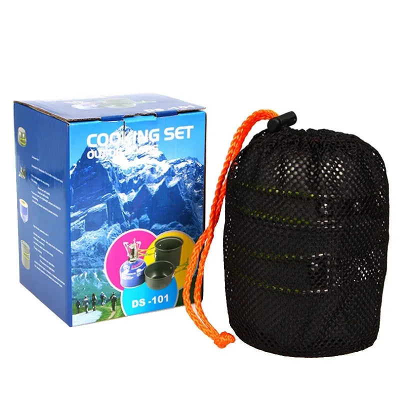 Camping Cookware Set, Outdoor Pan Set, Tourist Dishes, Melon, Kitchen