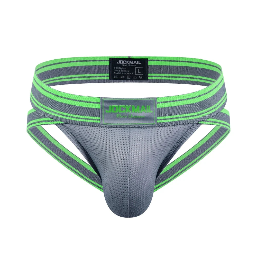 4pcs/Lot Sexy Men Underwear Jockstrap Panochas Men's Briefs Bikini Tanga Slip Bikini Brief Nylon Quick Dry or As Swimwear Shorts