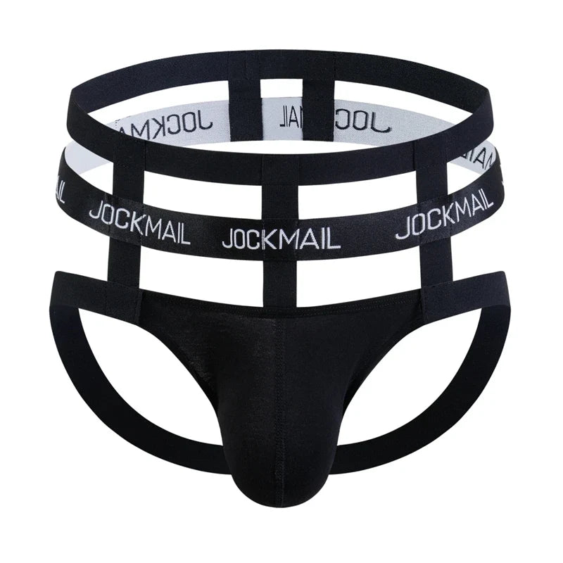 Men Sexy G String Thong Erotic Jockstrap Gay Underwear Lingerie Bondage Sissy Lingerie Men Bikini Beif Panochas Cueca Tanga Slip