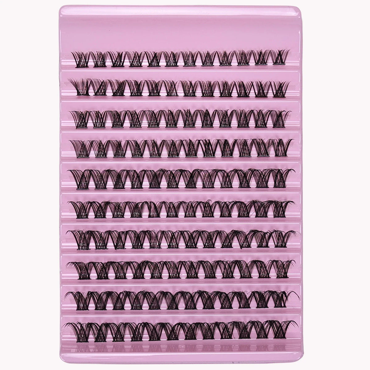 Lash Clusters Individual Lashes Extensions Natural Look Lashes D Curl Fluffy Cluster Lashes DIY Eyelash Extension
