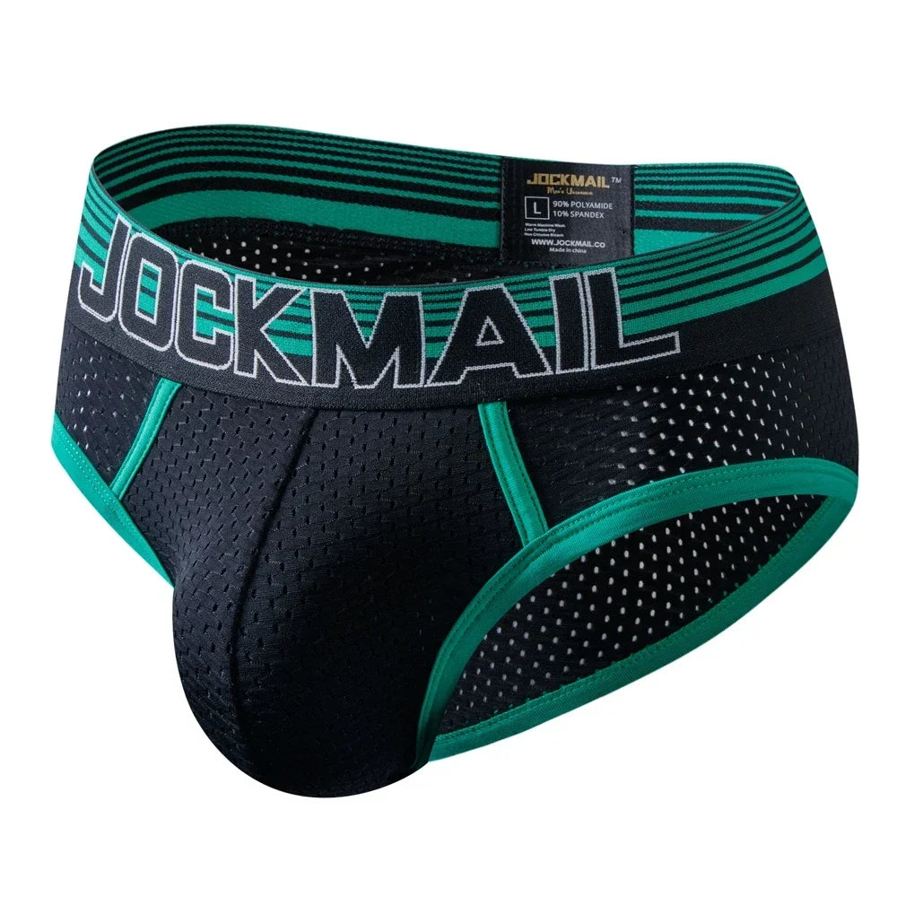 Sexy Man's Underwear Briefs Underpants Nylon Mesh Men's Briefs Bikini Underwear Men's Boxer Briefs Nylon Mesh Swim Swimwear