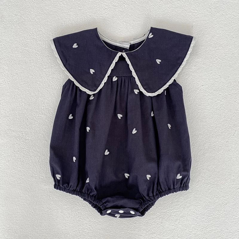 New Summer Newborn Baby Girl Jumpsuit 0-24m Baby Girl Clothing