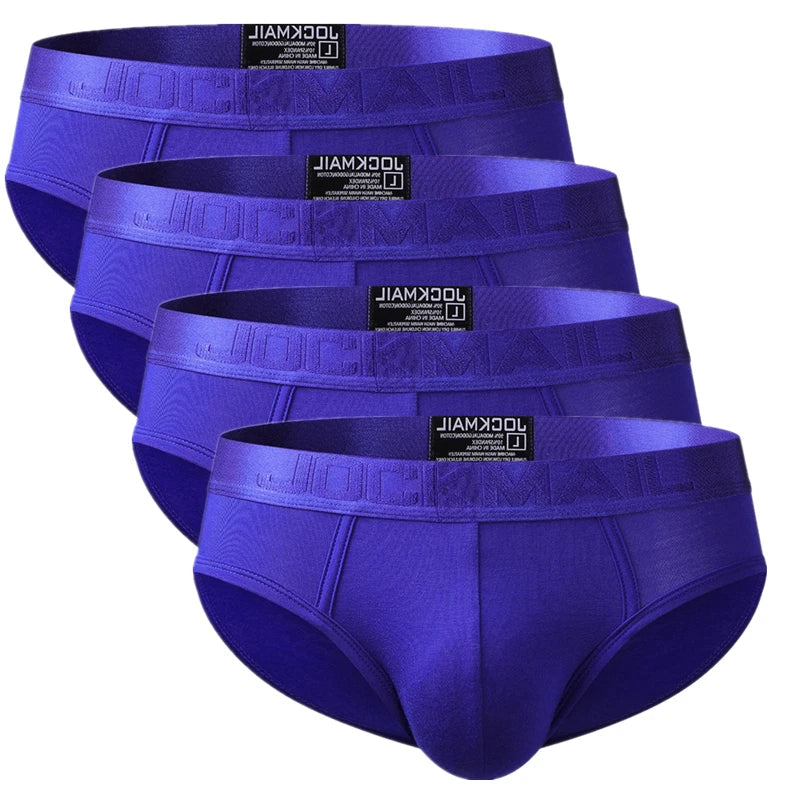 4PCS/Lot Briefs Men Bikini Male Underwear Slip Hombre Calzoncillos Hombre Men Briefs Cuecas Underpants breathable bamboo JM358