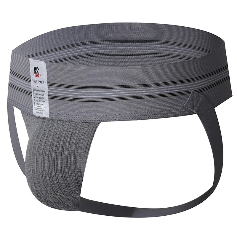 Sexy Men Underwear Jockstrap Homme Mens Jockstrap Breathable Backless Thongs