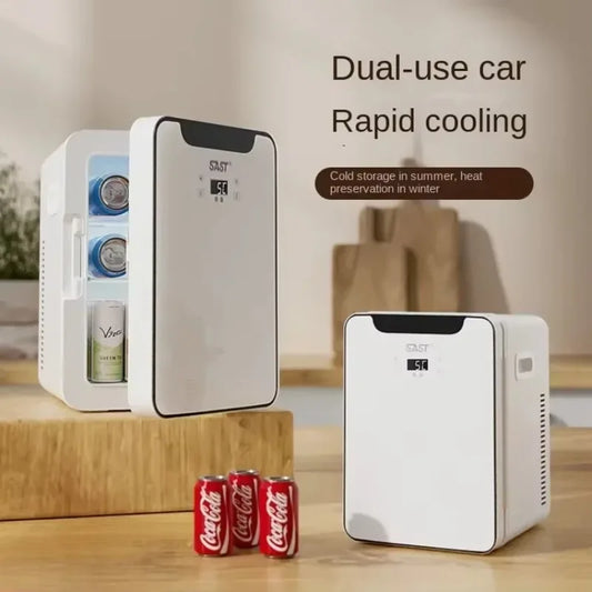 Car Mini Refrigerator Portable Small Fridge for Dorm Room Car Home Dual Use Breast Milk Storage kühlschrank auto