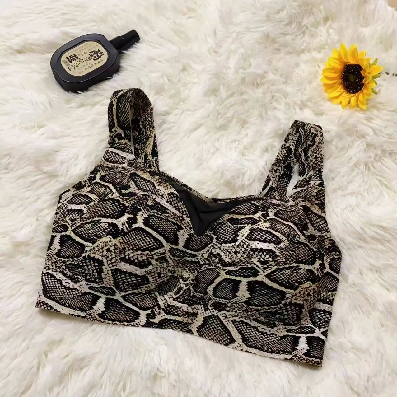 Women's Seamless Jelly Bra Plus Size Anti-Exposure Large Cup Large Breast Anti-Sagging and Side Breast Support Bra for Women