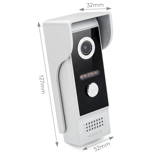 (not Standalone) Homsecur M6-Ahd 2MP 1080p Doorbell Camera for XSL