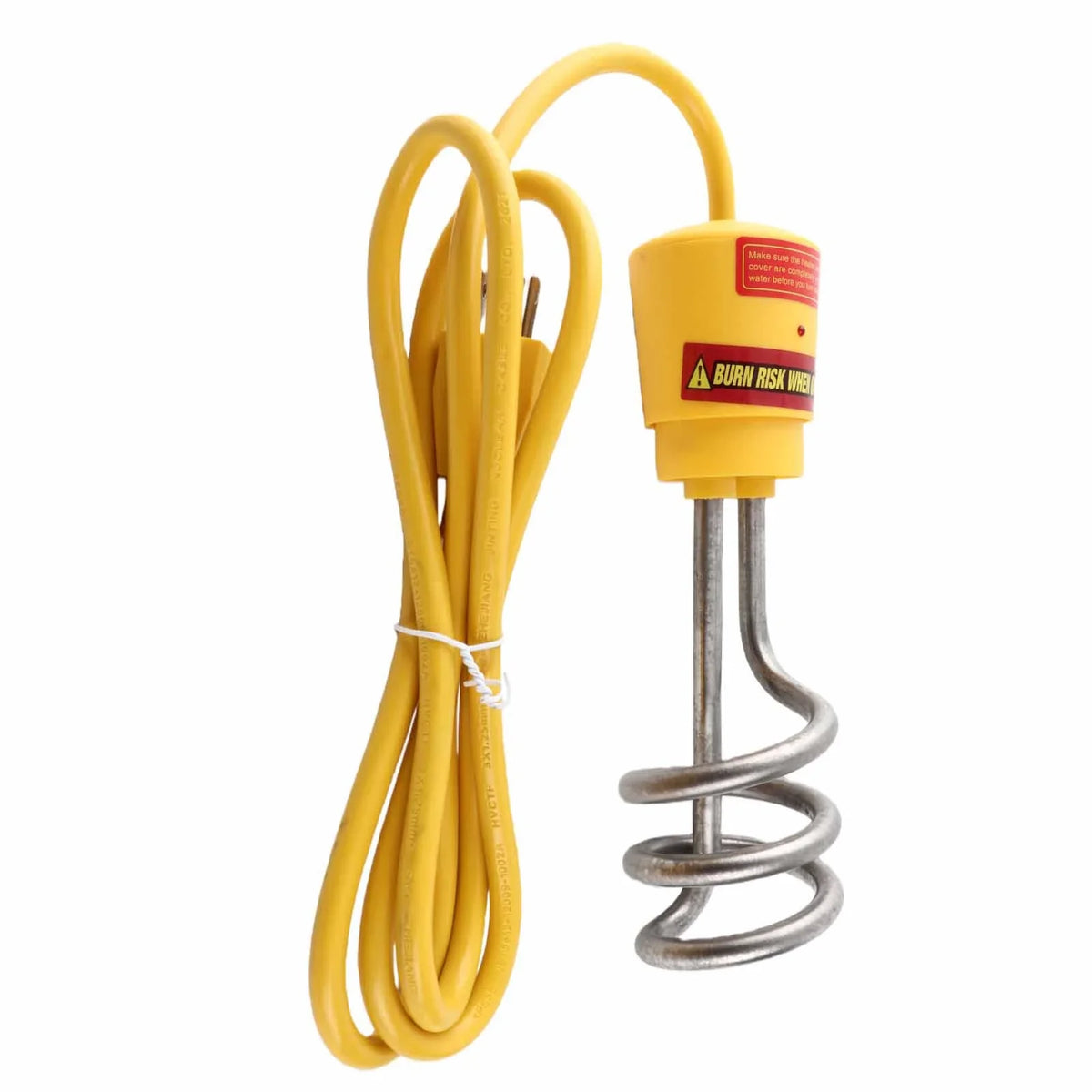 1500W Stainless Steel Electric Immersion Heater Boiler for Home Travel Use 1.5m Immersion Heater Immersion Heating Boiler