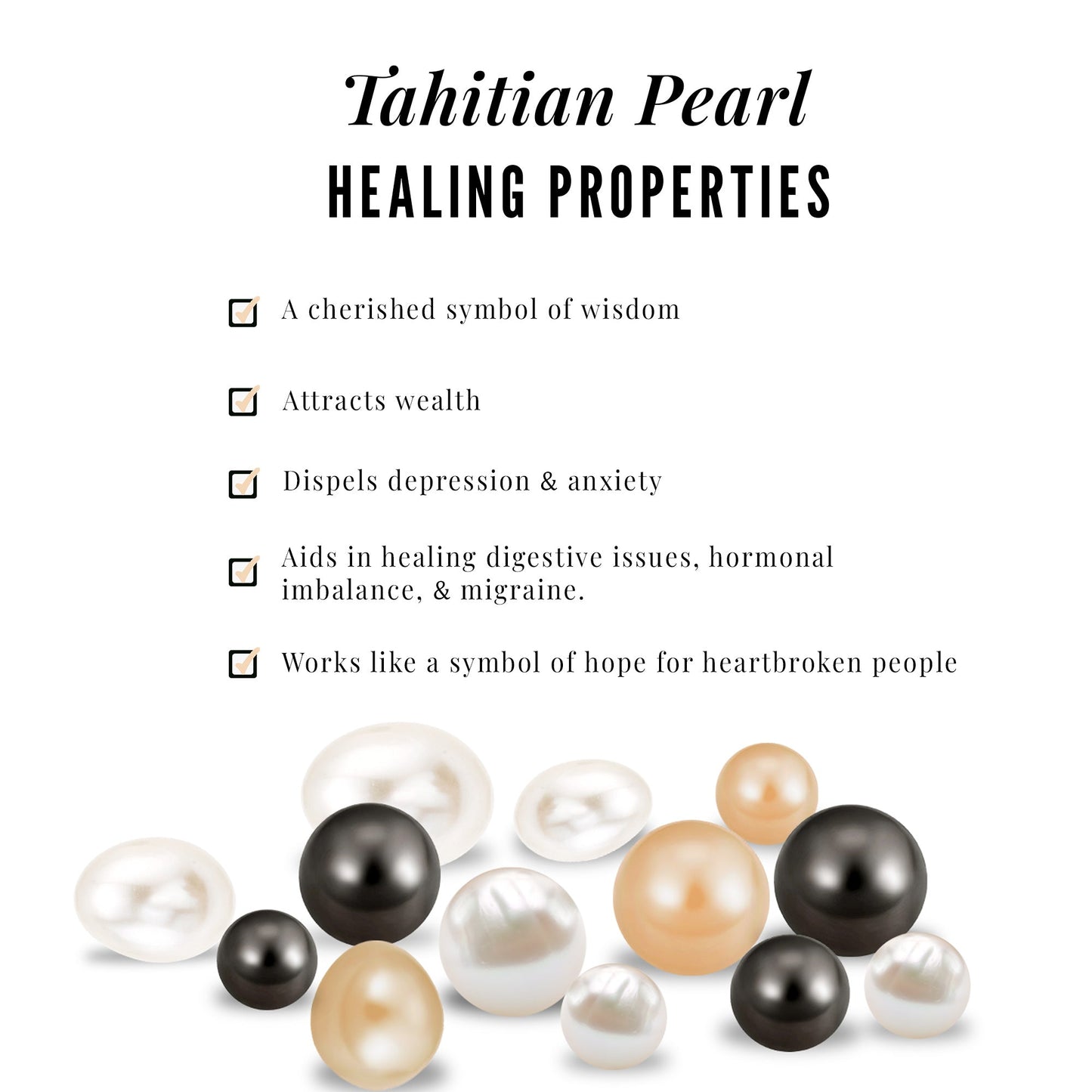 8 Carat Black Tahitian Pearl Solitaire Pendant with Leaf Motif