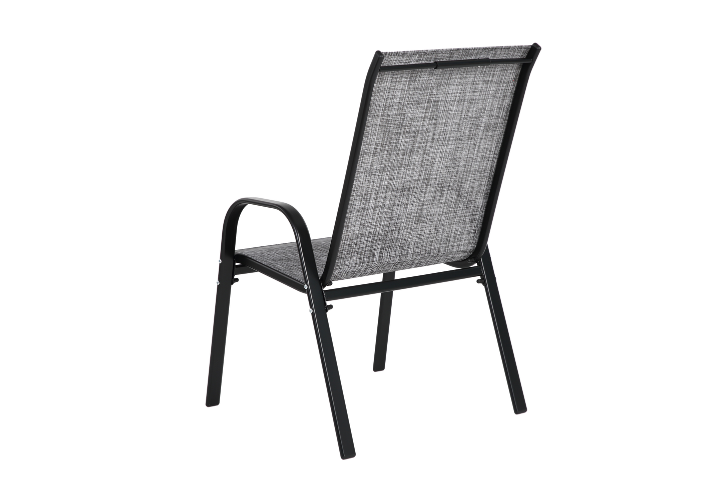 6 Piece Patio Chairs With Breathable Textilene Fabric