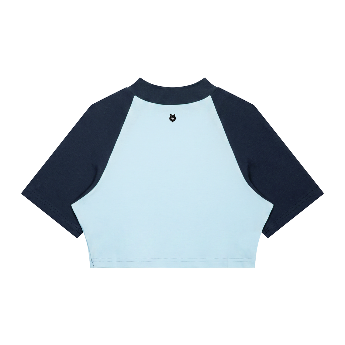 Loki & Ivy Women’s Color Block Raglan Crop T-Shirt