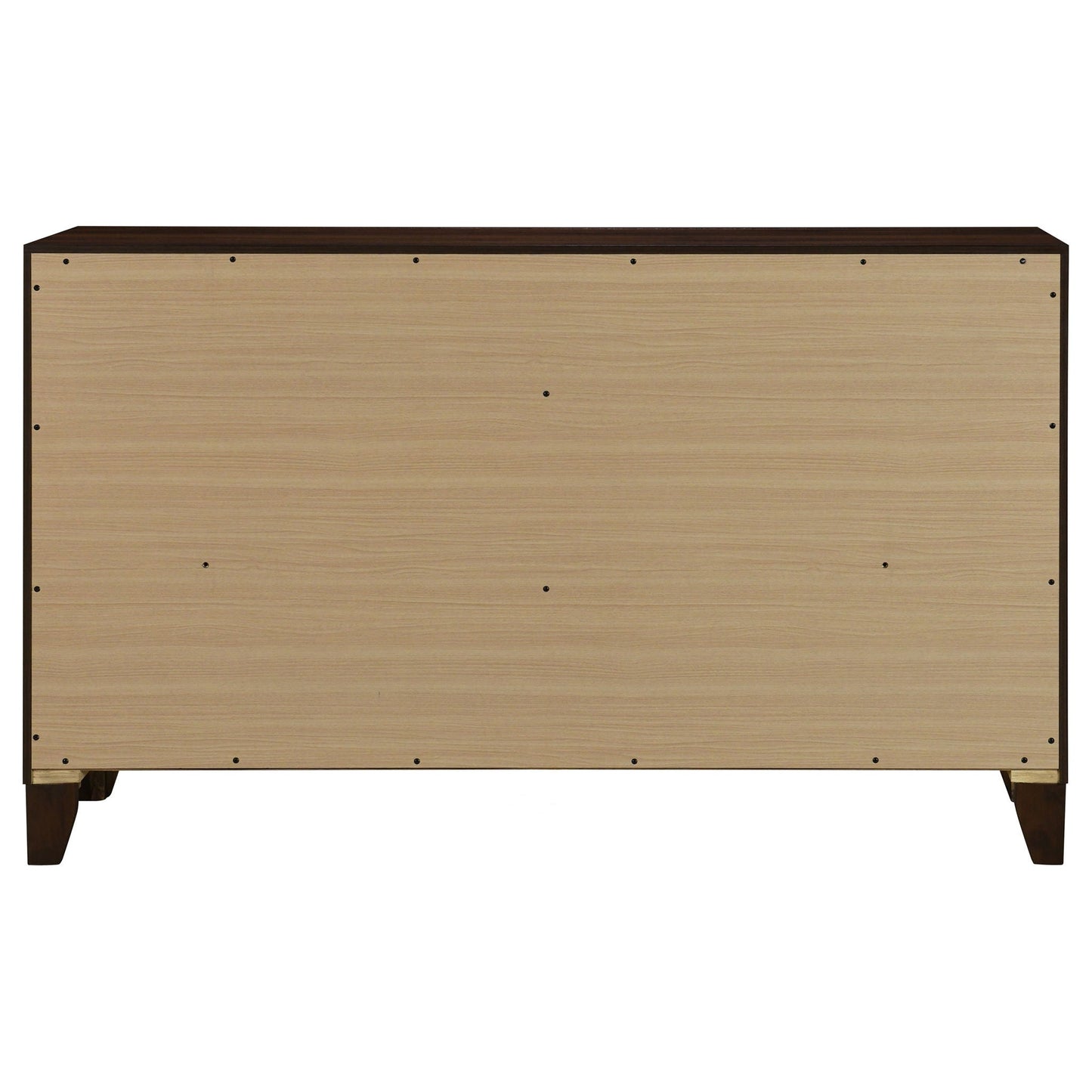 Anza - 6 Drawer Dresser Cabinet - Walnut