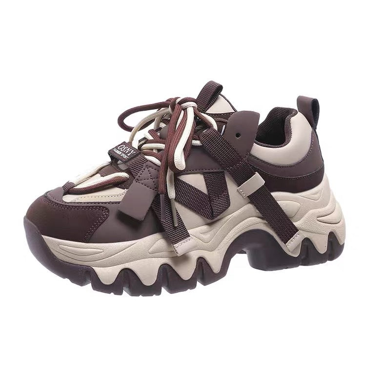 Women's Fashionable All-match Chunky-soled Sneakers