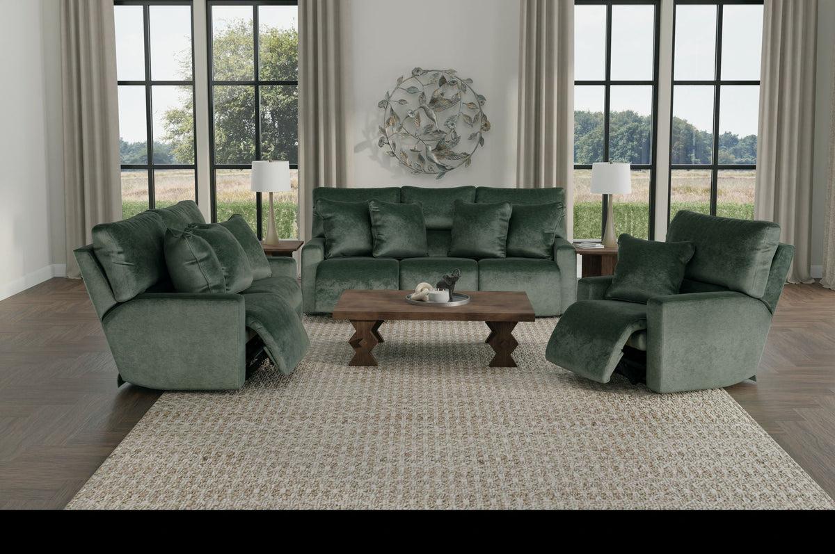 Rayton - Power Reclining Loveseat With Zero Gravity - Pine