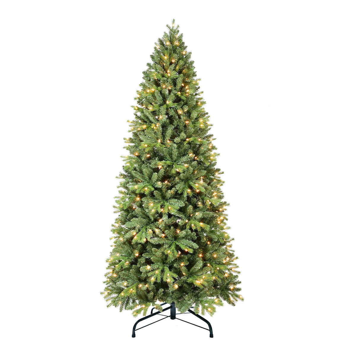 7FT Christmas Tree with 1375 Tips and 400 Warm Lights