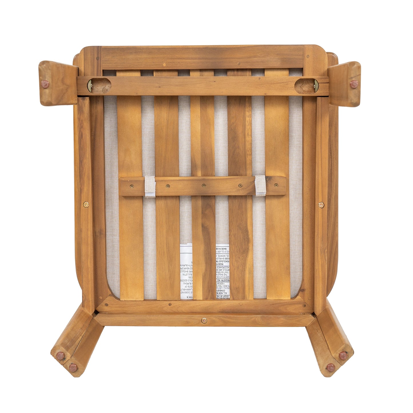 Kaja Outdoor Acacia Wood Dining Chair, Teak Finish Frame