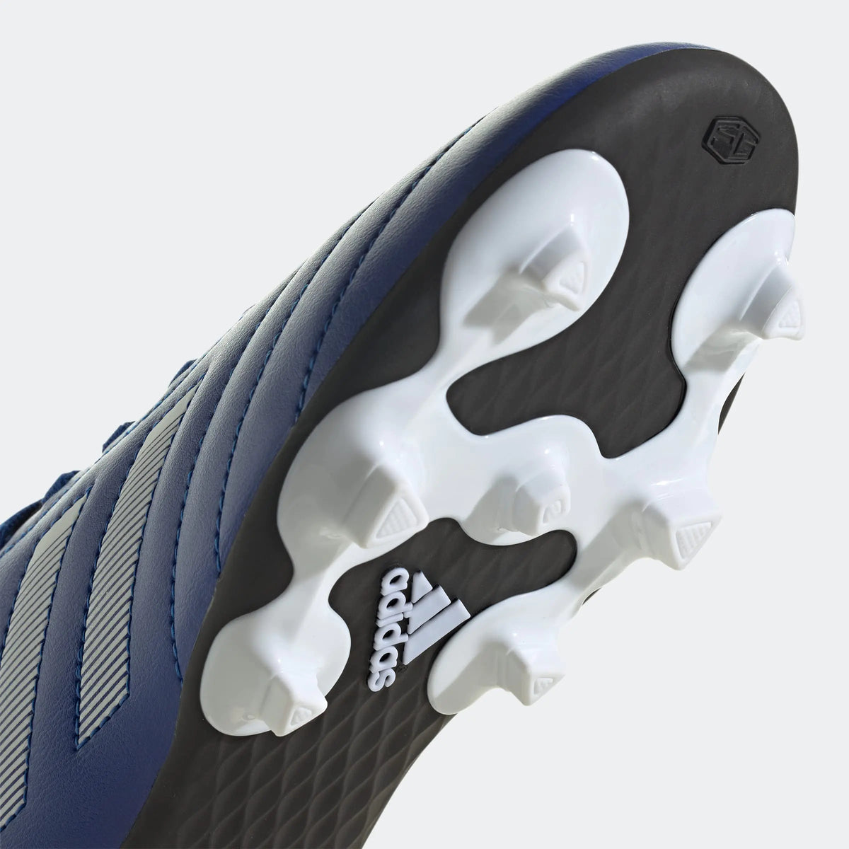 Adidas Unisex-Child Goletto VIII Firm Ground Soccer Shoe 11 Little Kid Team Royal Blue/White/Black - # BOAA71110004