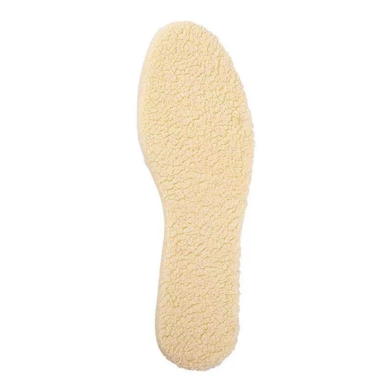 Winter Fleece-lined Extra-thick And Cuttable Wool Insoles