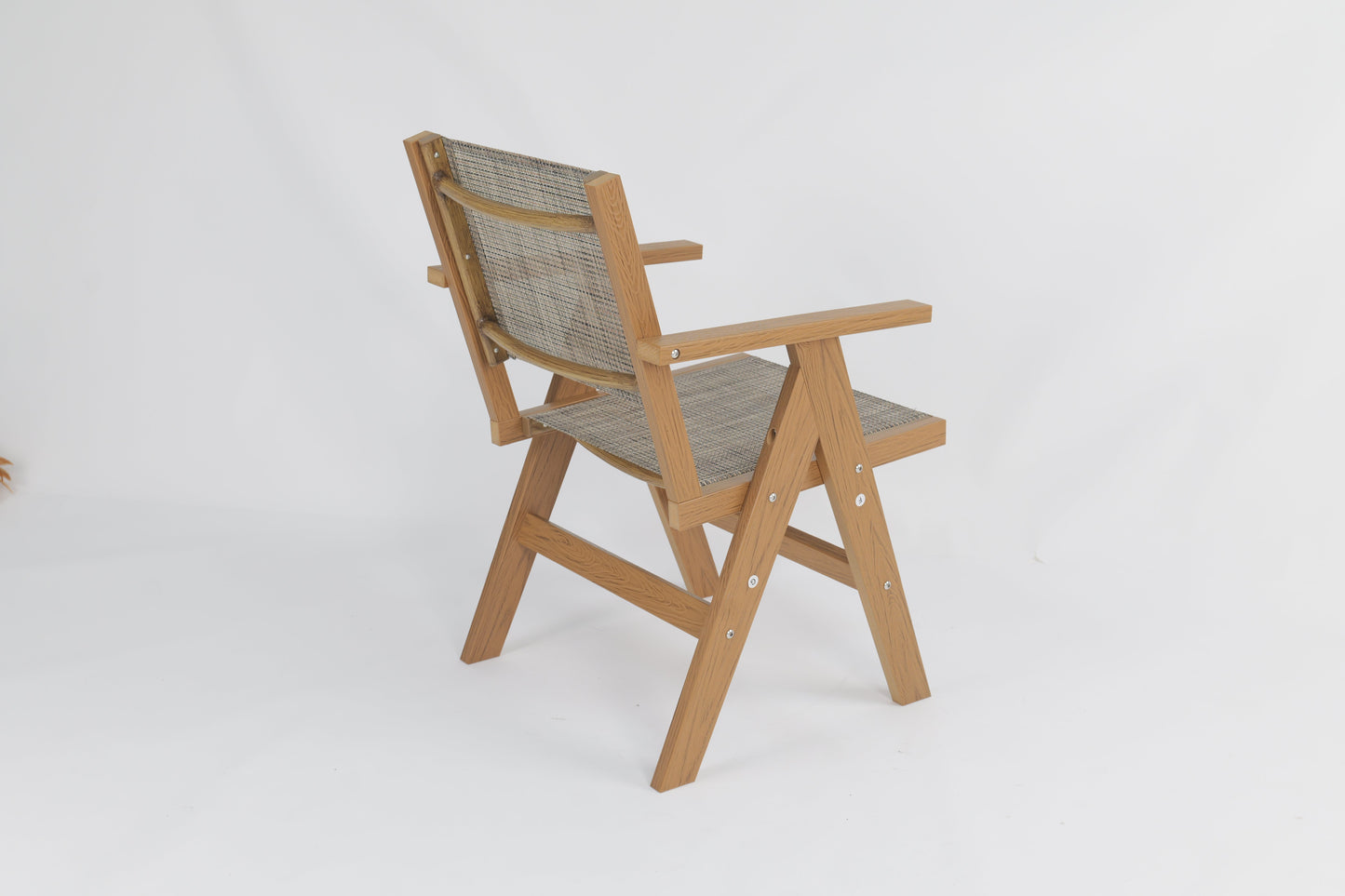 2 Piece HIPS Outdoor Dining Chair Perfect For Patio Meal Togethers & Garden Brunch Relaxation Moments