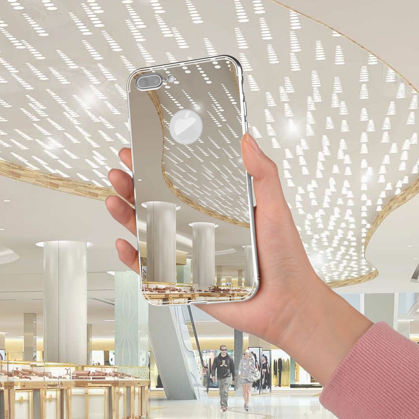 Slim Shock-resistant Mirror Case For iPhone 7