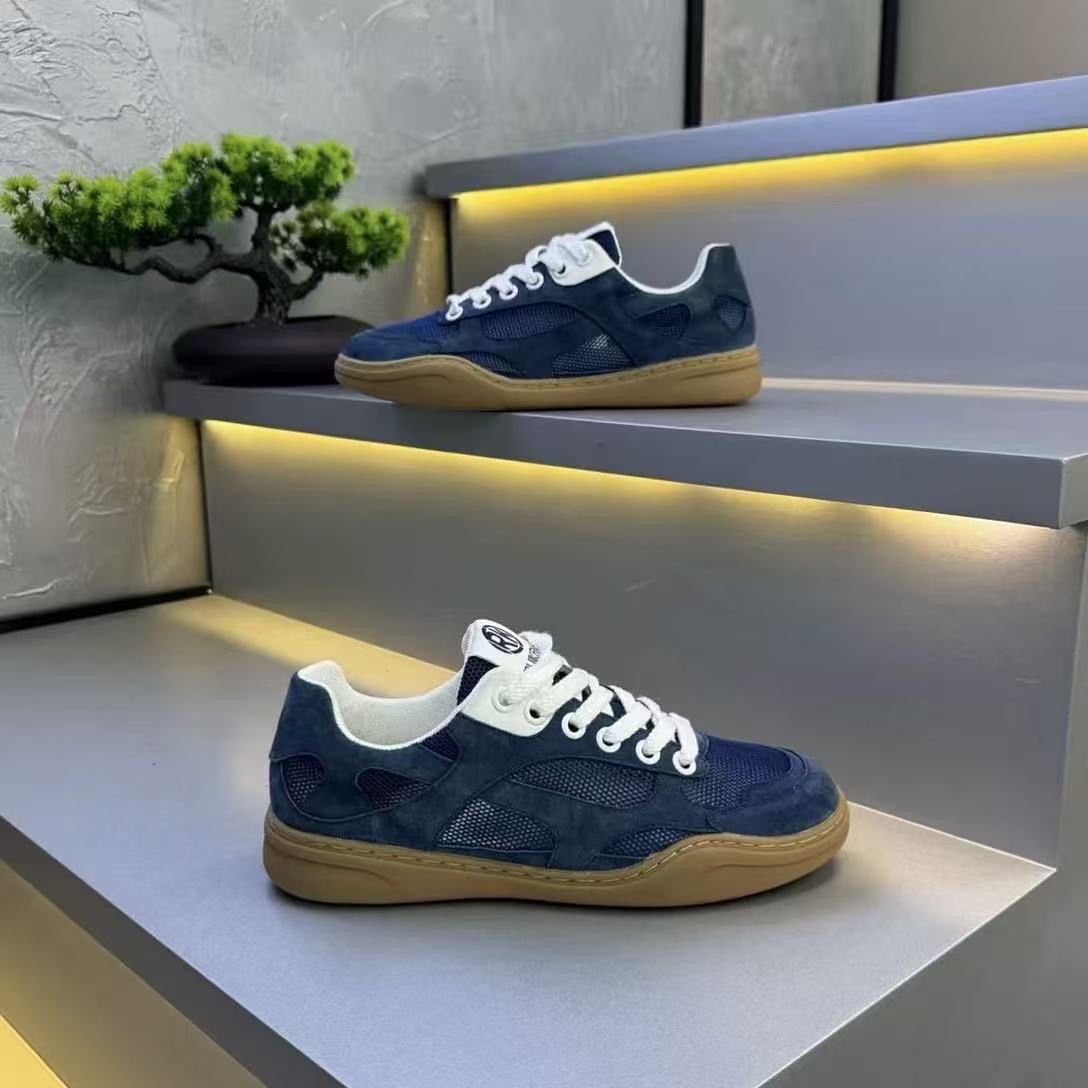2026 New Summer Men's Breathable Casual Skate Shoes, Lightweight Soft Sole Cortez & Retro Training Fashion Athletic Sneakers