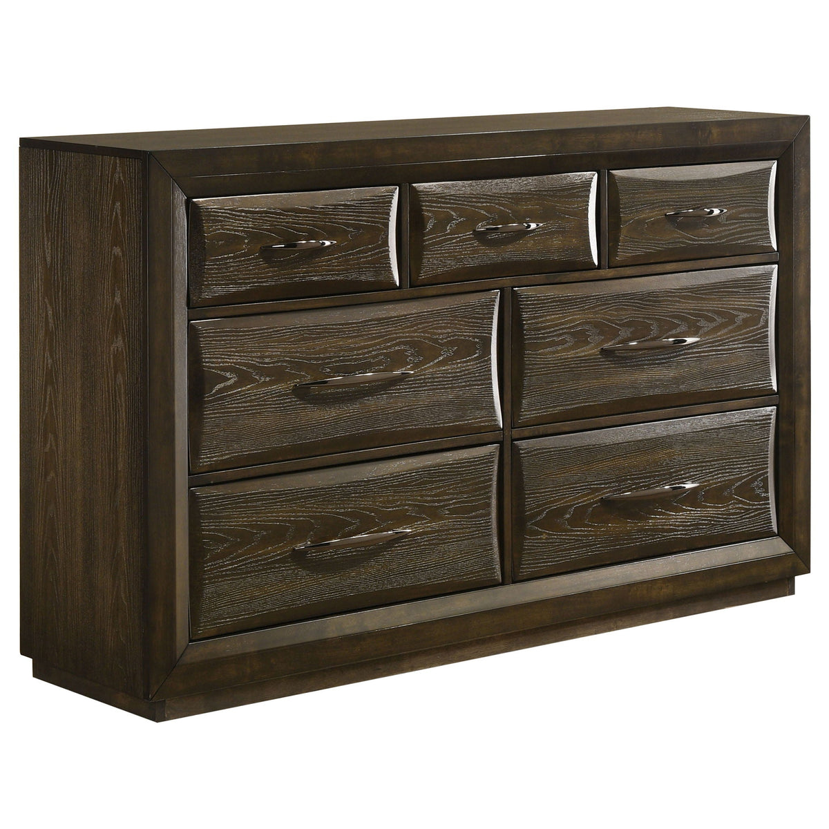 Atlas 4-piece Queen Bedroom Set Dark Oak