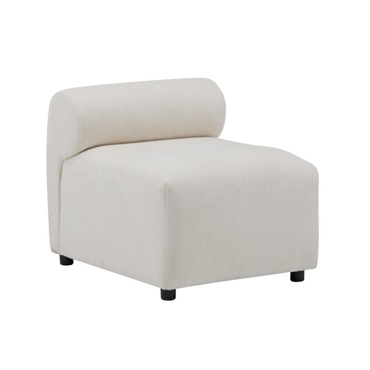 Evelyn 4-Piece Modular Chenille Sectional Sofa for Living Rooms
