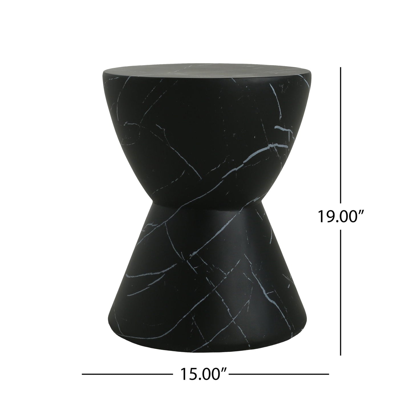 Outdoor Lightweight Concrete Side Table