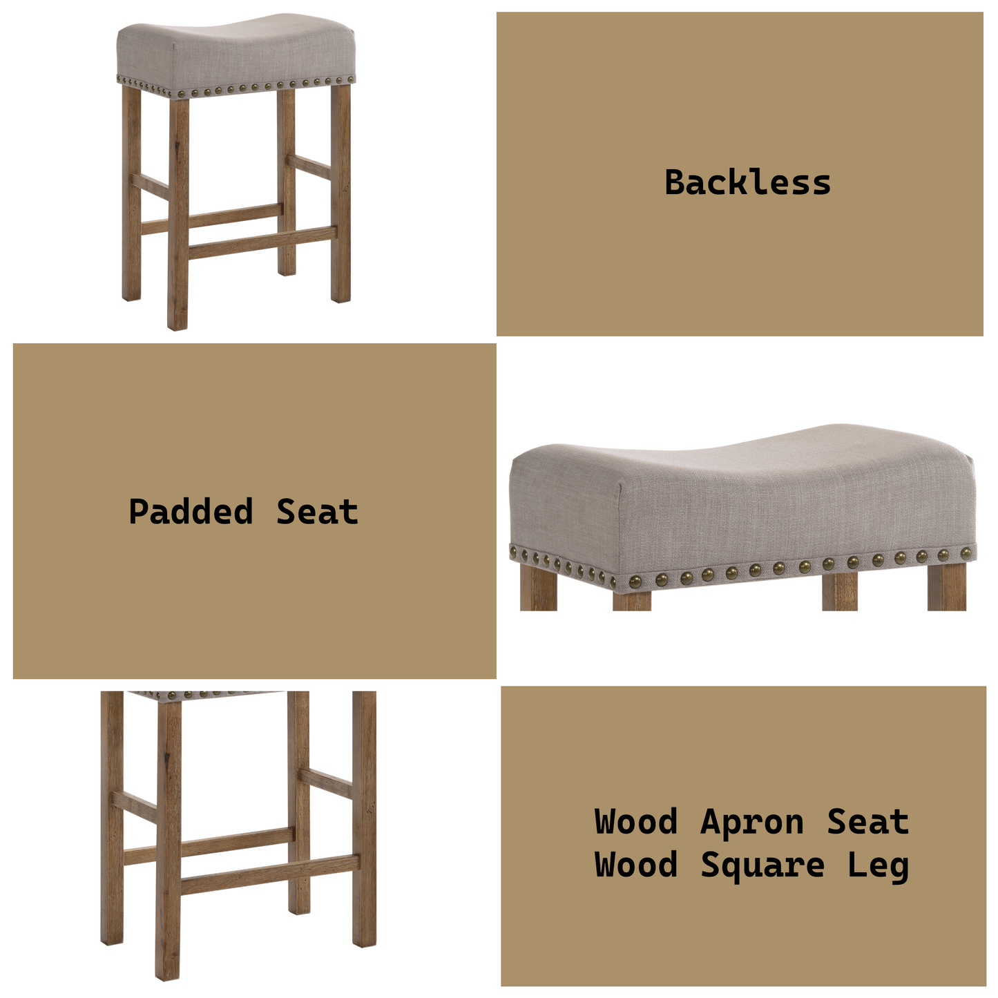 Martha II Dining Stool