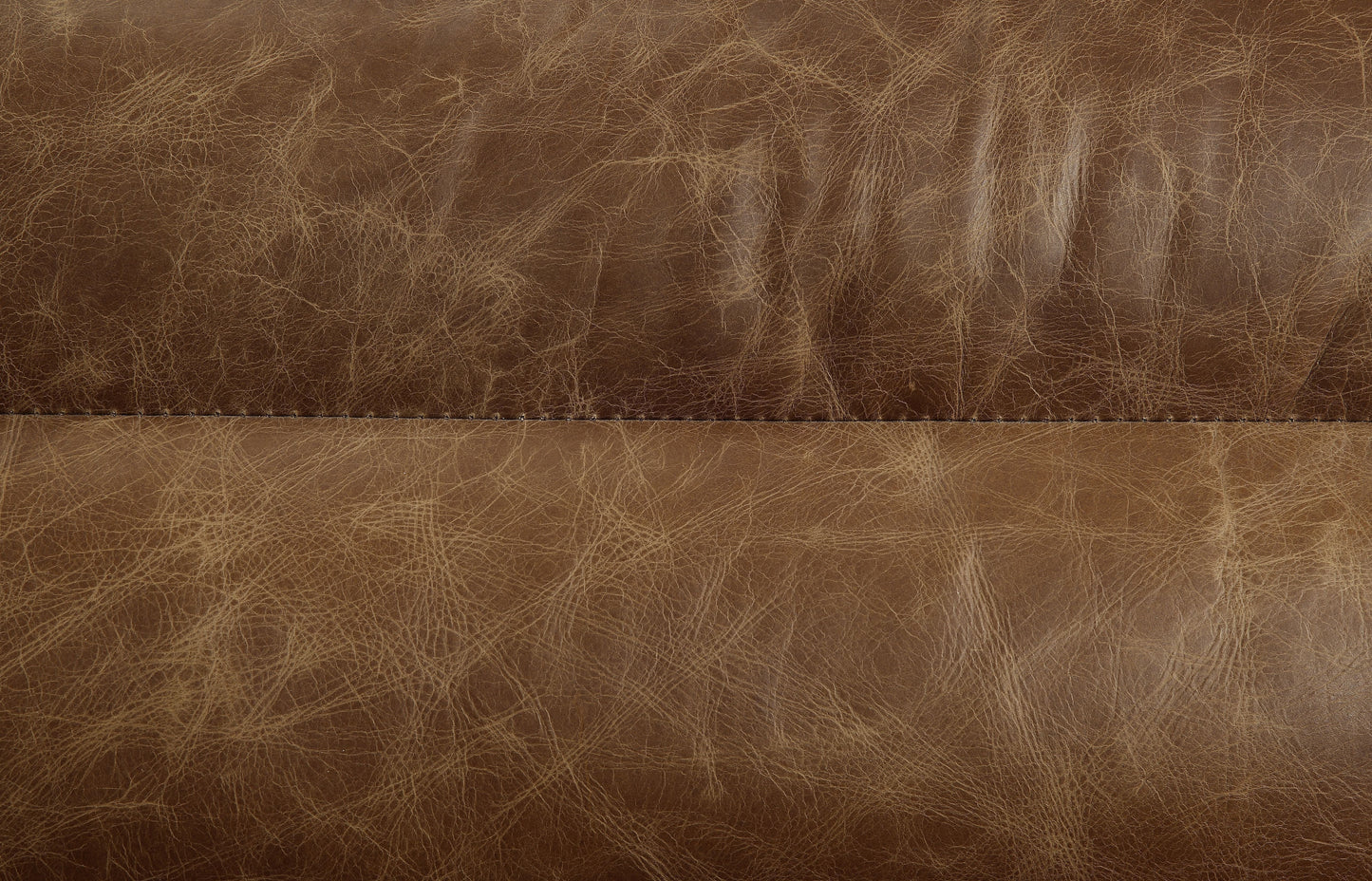 Rafer Cocoa Top Grain Leather Sofa