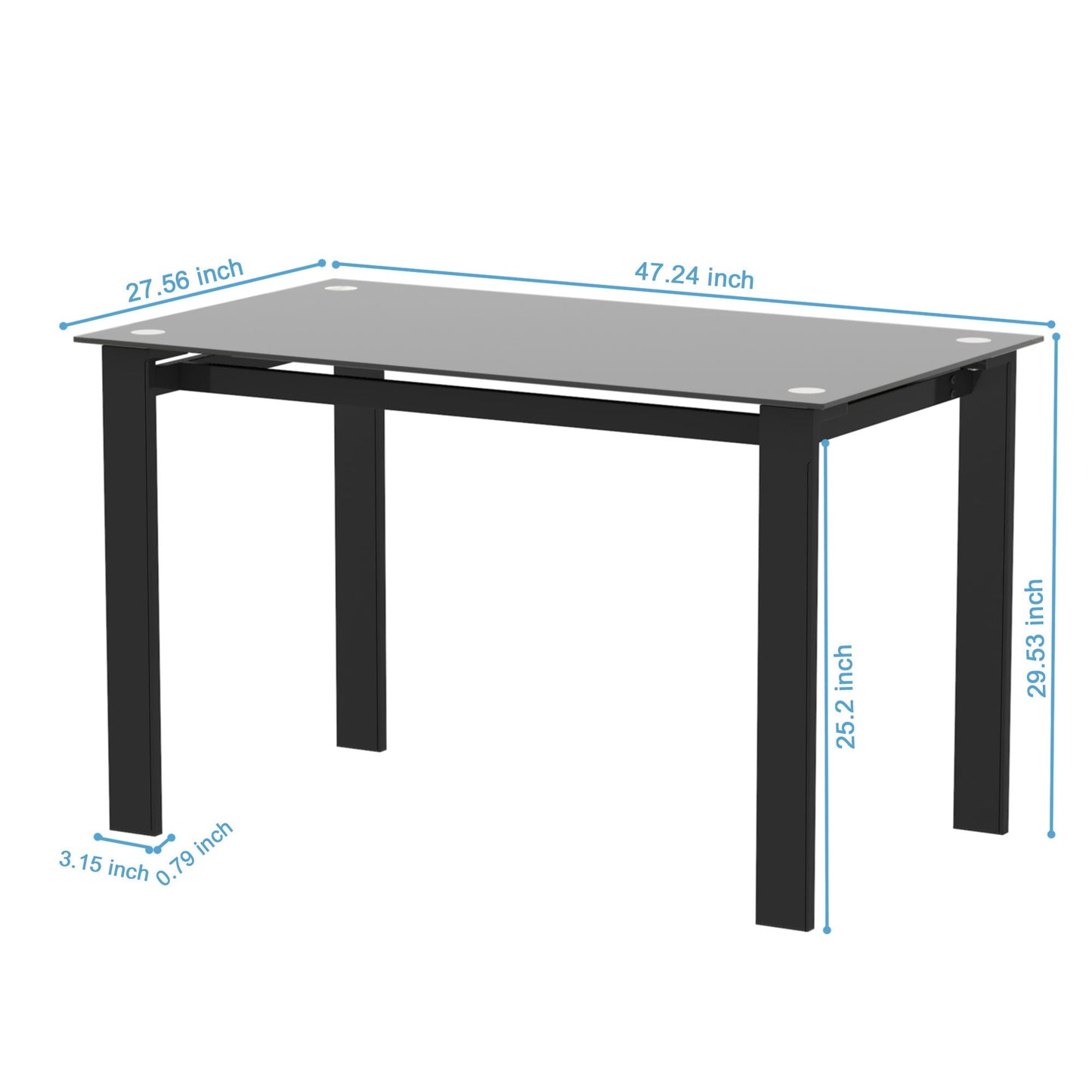 Multifunction Dining Table for Dining and Living Room