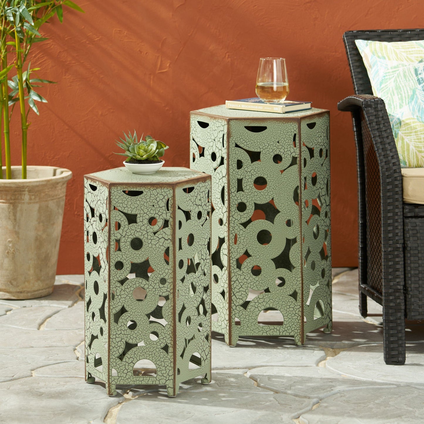 Selva Accent Table Set