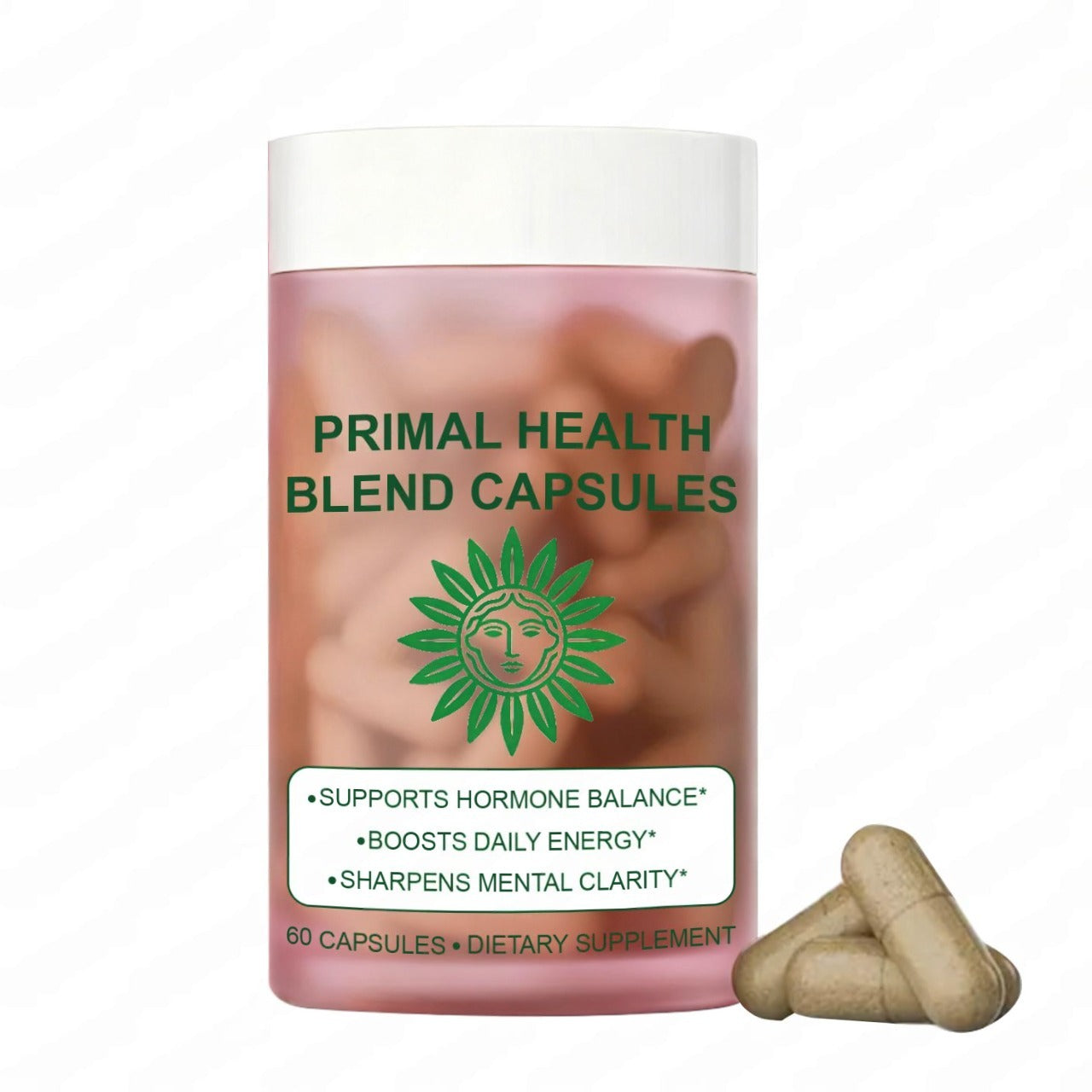 Premium Feminine Balance Gummies, Hawaiian Pineapple Flavor, Supports PH Balance & Vaginal Health, 60 Gummies, 30 Servings