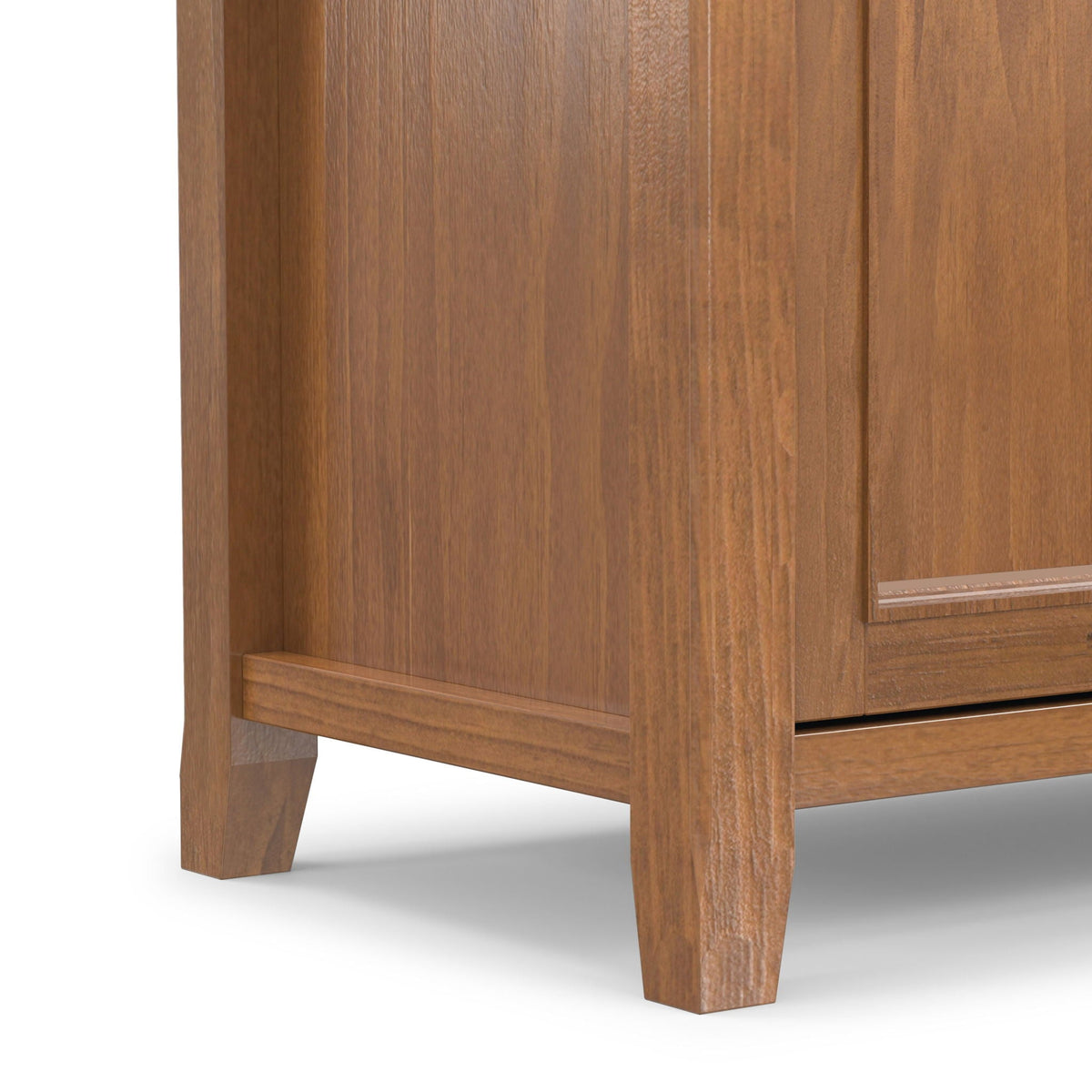 Amherst - TV Media Stand - Medium Saddle Brown