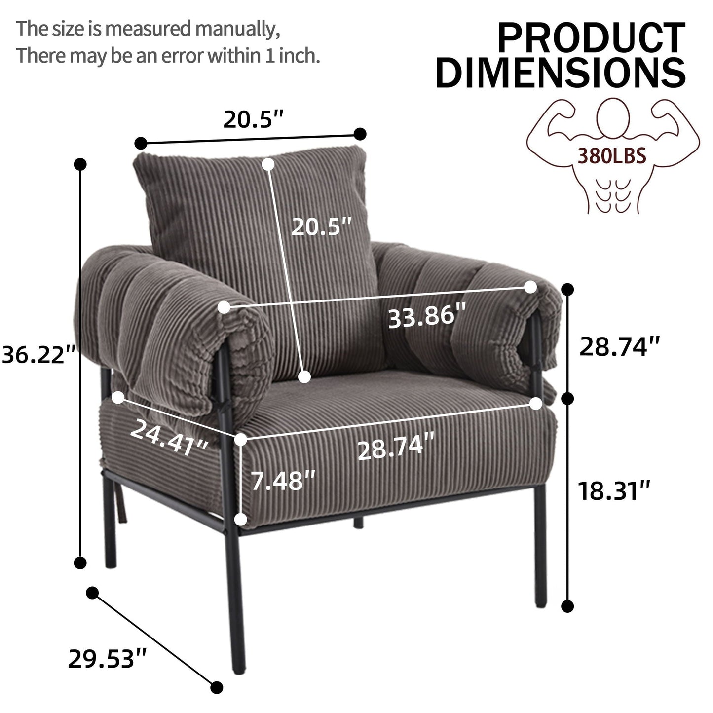 Modern Decorative Chair For Living Room