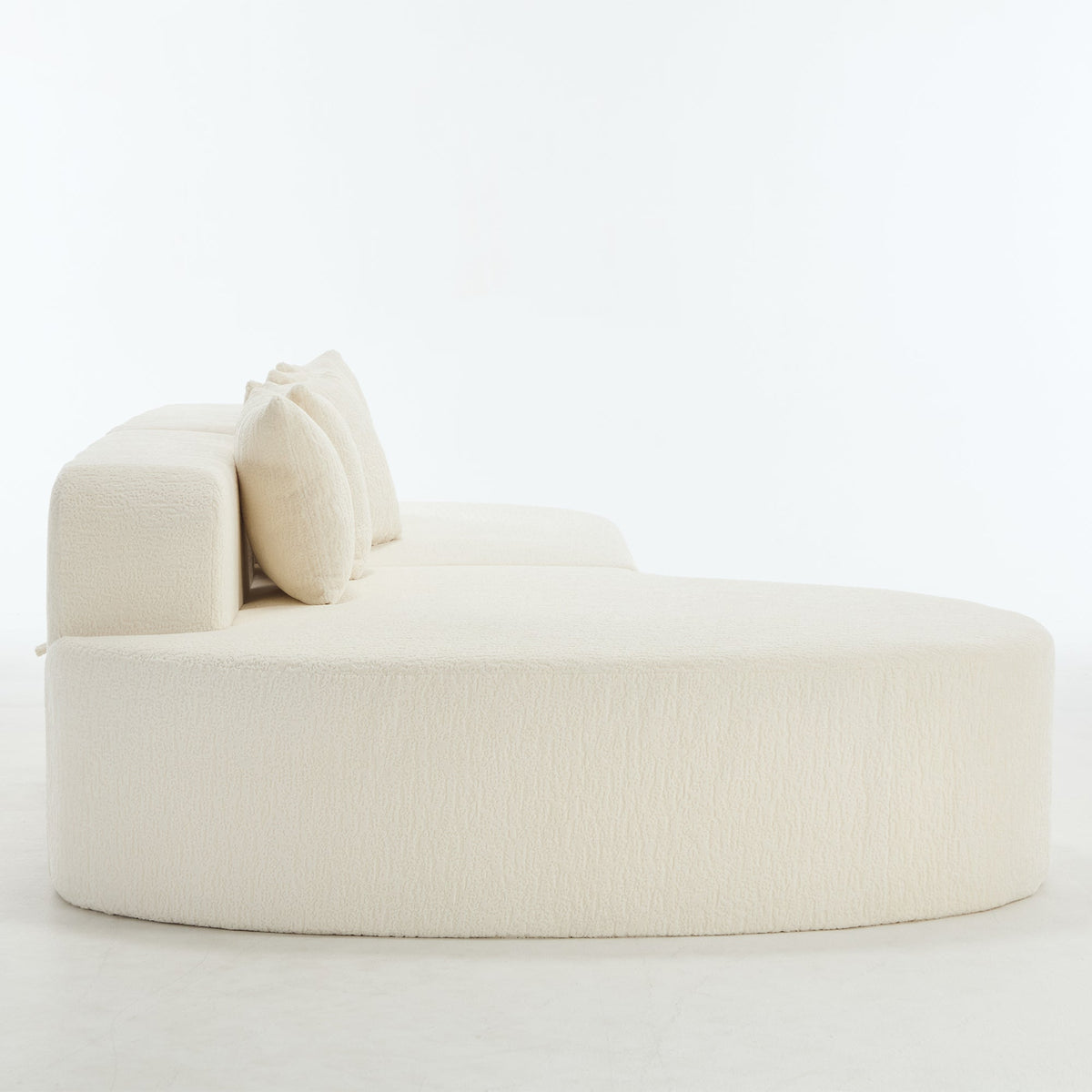 Boneless Couches for Living Room - White