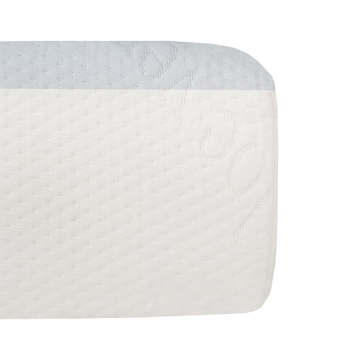 6" Firm Gel Memory Foam Mattress With Cooling Technology - White - Full