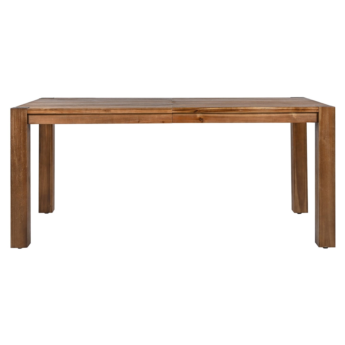 TREXM Patio Table and Chairs Set for 6 with Umbrella Hole