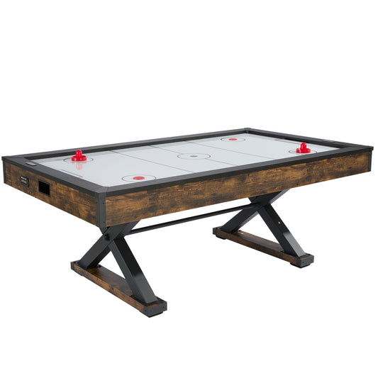 84" Air Hockey Table Air Powered Arcade Table Electronic Scorer Pushers Pucks