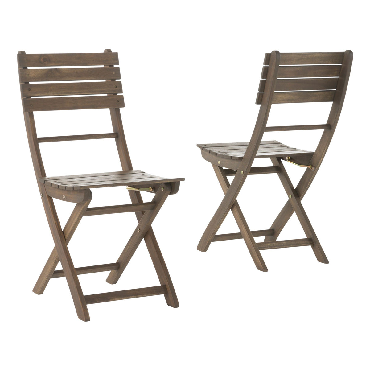 Positano - 4 Piece Foldable Chair Set in Gray