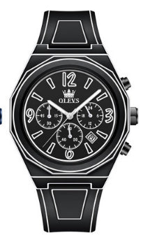 Cartoon Style Silicone Strap Waterproof Quartz Watch Casual Sports Daily Wear