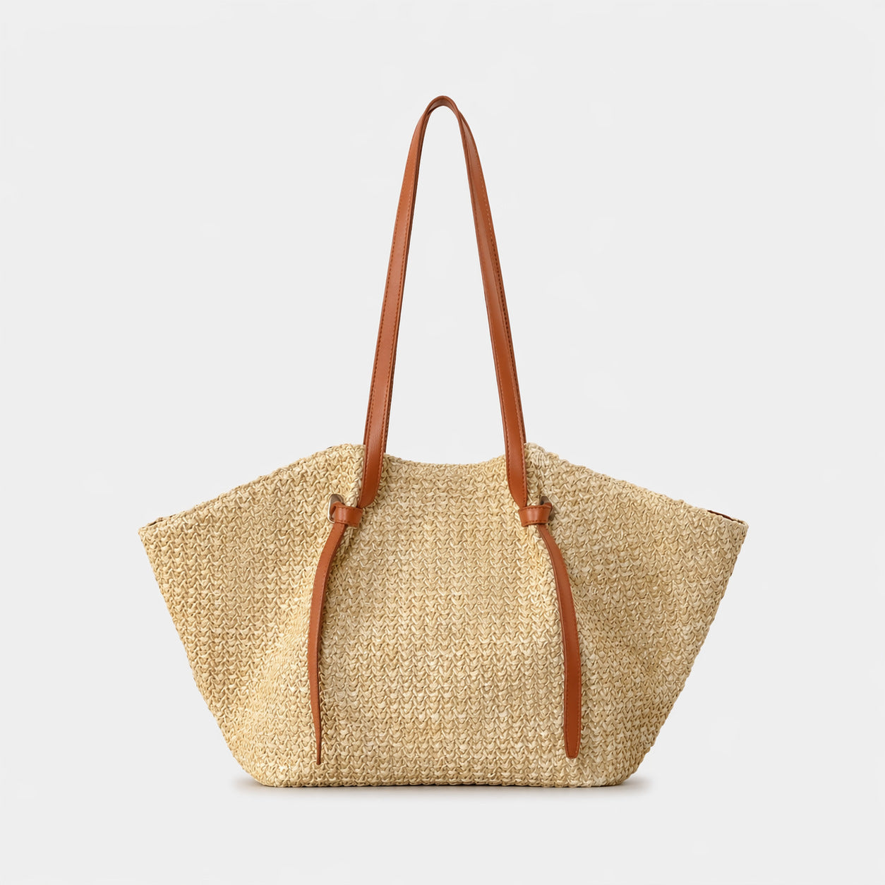 Casual Large-capacity Straw Tote Shoulder Bag