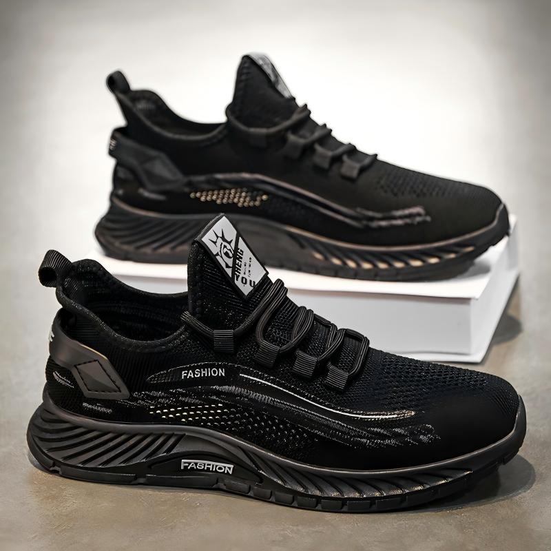 Men's Summer Thin Mesh Casual Sneakers, Non-Slip Soft Sole Versatile Footwear